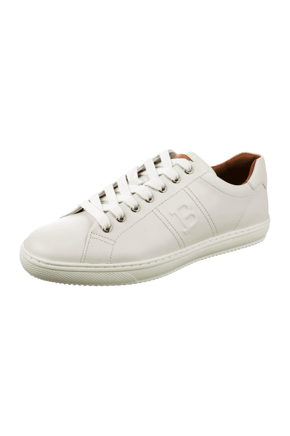 Orivel Men's 6240303 White Leather Sneaker MSRP $570
