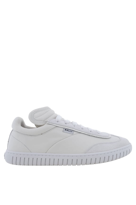 Player Low-Top Leather Sneakers, Brand Size 37 ( US Size 6.5 )