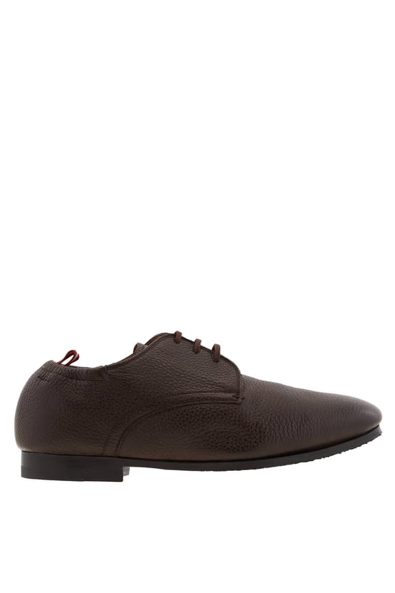 Plume Pebbled Leather Derby Shoes, Brand Size 5.5 ( US Size 6.5 )