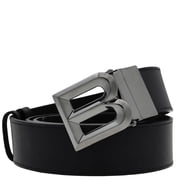 Bally Reversible Logo Leather Belt, Size 120 cm