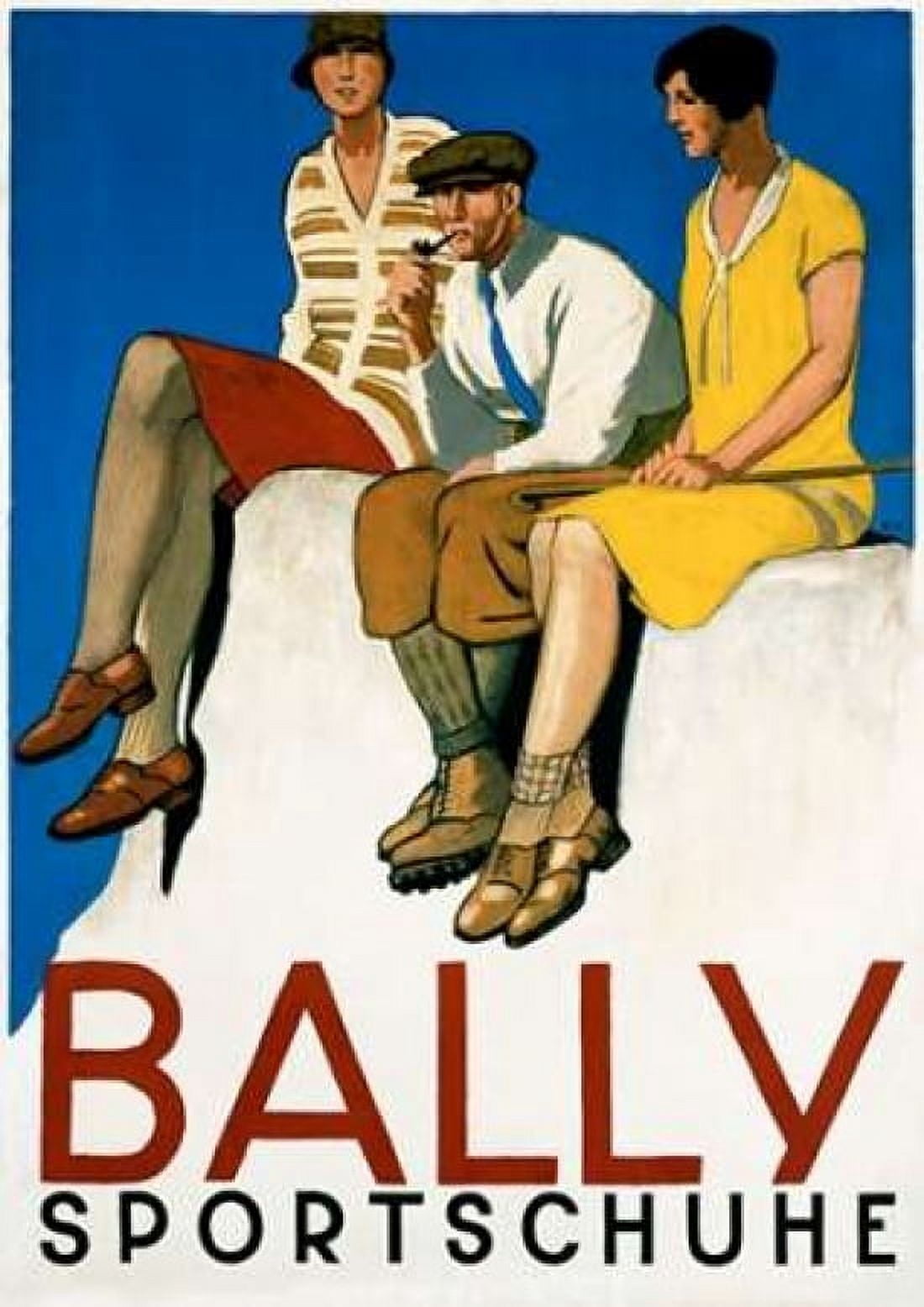 Bally Sportschuhe Canvas Art - Emil Cardinaux (20 x 28)