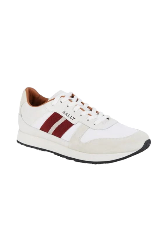 Sprinter Men's 6238402 White Leather Suede Sneakers MSRP $500 (13)