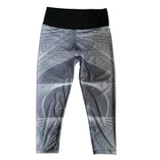 Bally Total Fitness Womens Dry-Wik High Waist Tummy Control Capri Leggings Size Medium