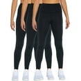 thumbnail image 1 of Bally Total Fitness Women's Standard 3 Pack High Rise Legging, 1 of 4