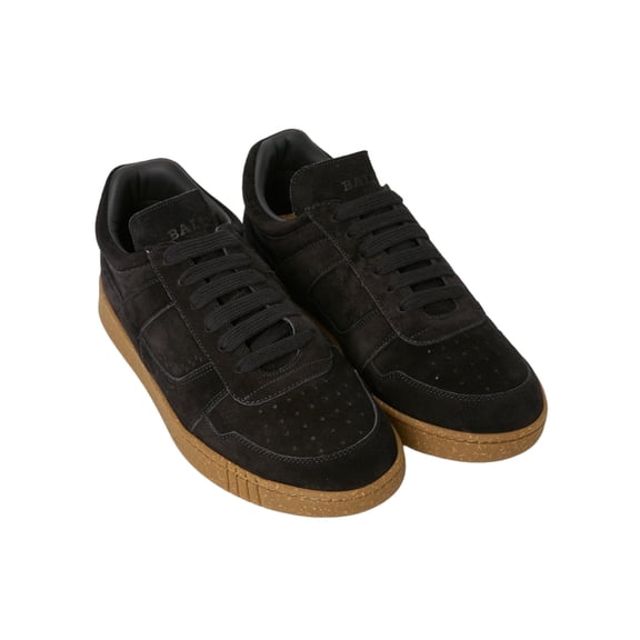 Bally Weky Men's 6303320 Black Suede Sneakers MSRP $620 (10)