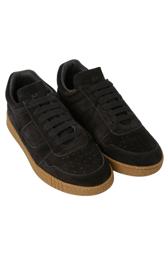 Weky Men's 6303320 Black Suede Sneakers MSRP $620 (7)