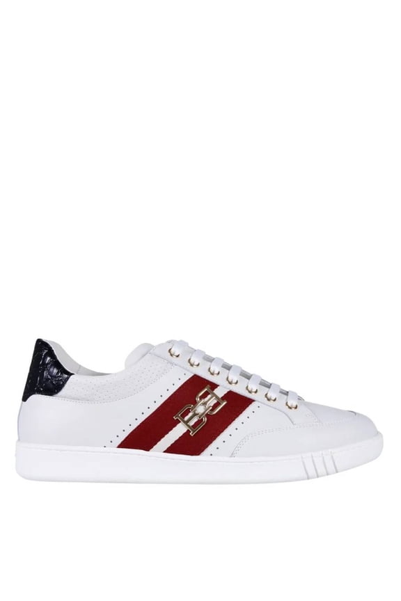 White Winton Low-Top Sneakers, Brand Size 5 ( US Size 6 )