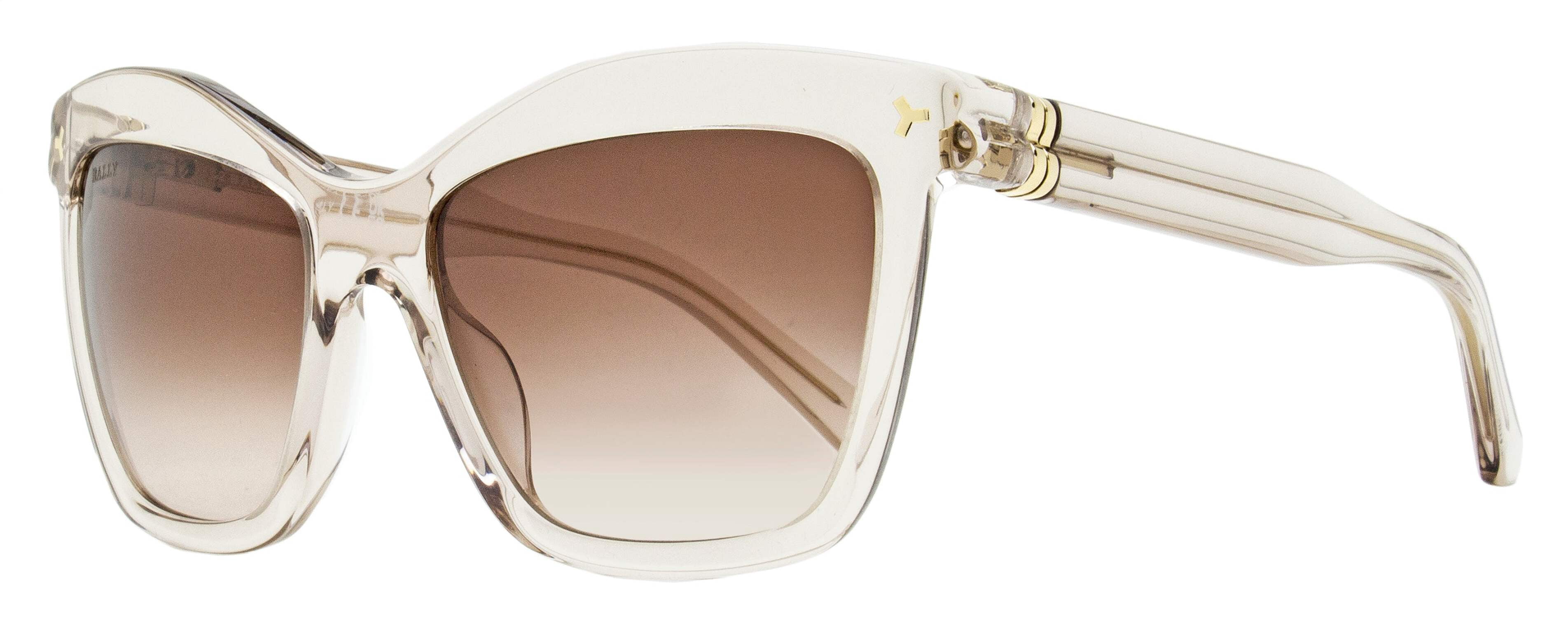 Bally sunglasses BY0082 WOMAN 56/18/135 57F SHINY BEIGE  display picture 2