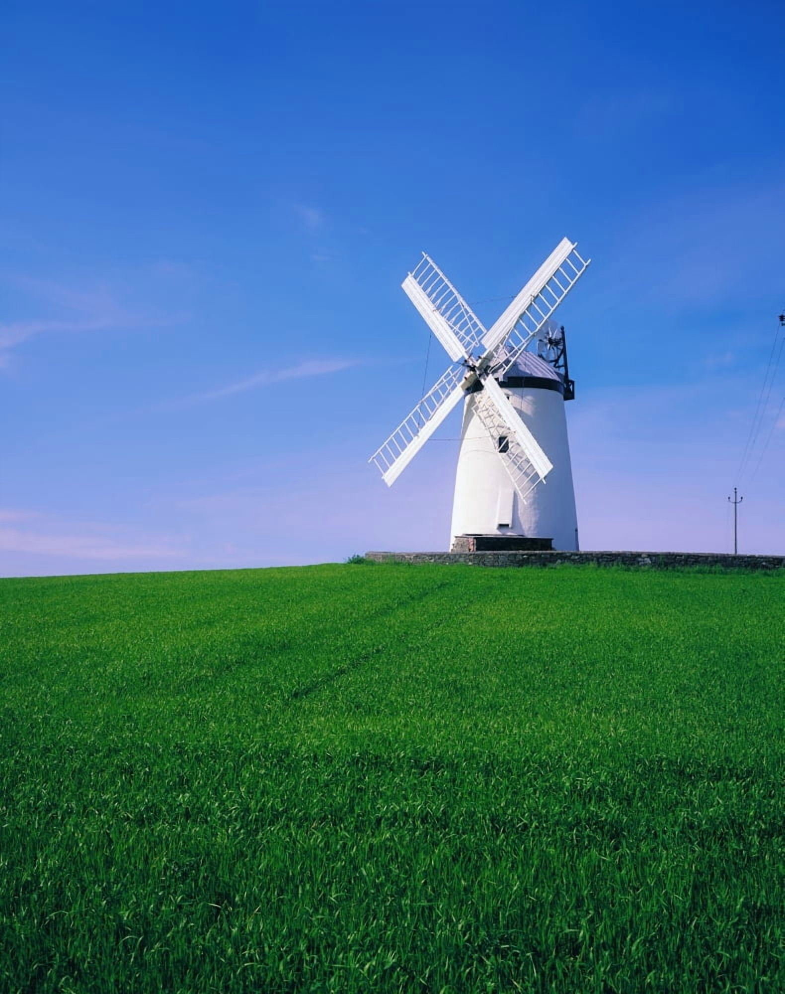 Ballycopeland Windmill Millisle County Down Ireland Canvas Art - The Irish Image Collection Design Pics (13 x 17)