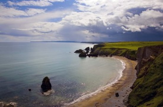 Ballydowane Beach Copper Coast County Waterford Ireland Canvas Art - Panoramic Images (24 x 16)