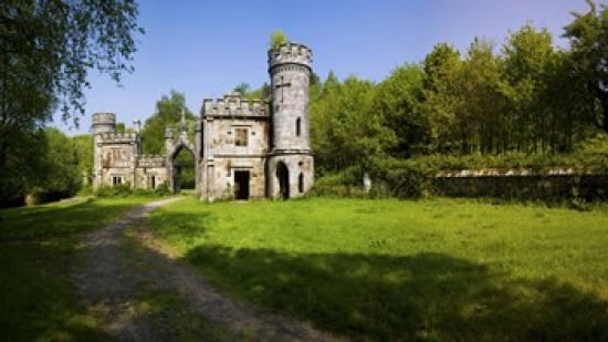 Ballysaggartmore Towers Lismore County Waterford Republic of Ireland Canvas Art - Panoramic Images (36 x 21)