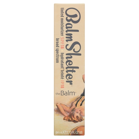 Balm Shelter Tinted Moisturizer SPF18, Broad Spectrum, After Dark 2.15 fl oz