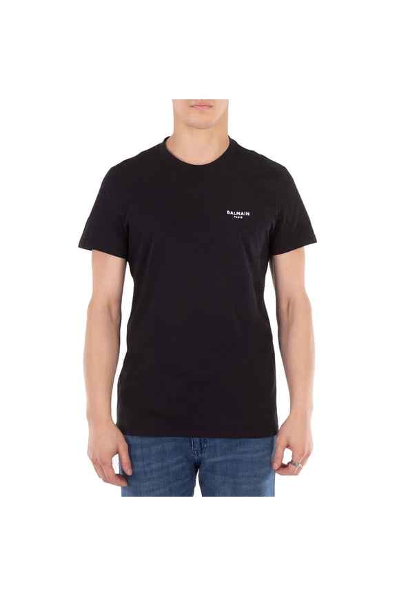 Flocked Logo Classic-Fit T-Shirt, Size X-Small