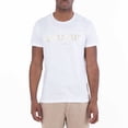 thumbnail image 1 of Balmain Metallic Logo Print Cotton T Shirt, Size Large, 1 of 1