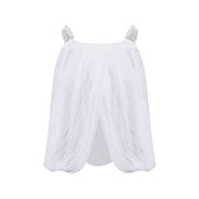 Balmain Minimalist Sleeveless Crew Neck Knit Top Women's