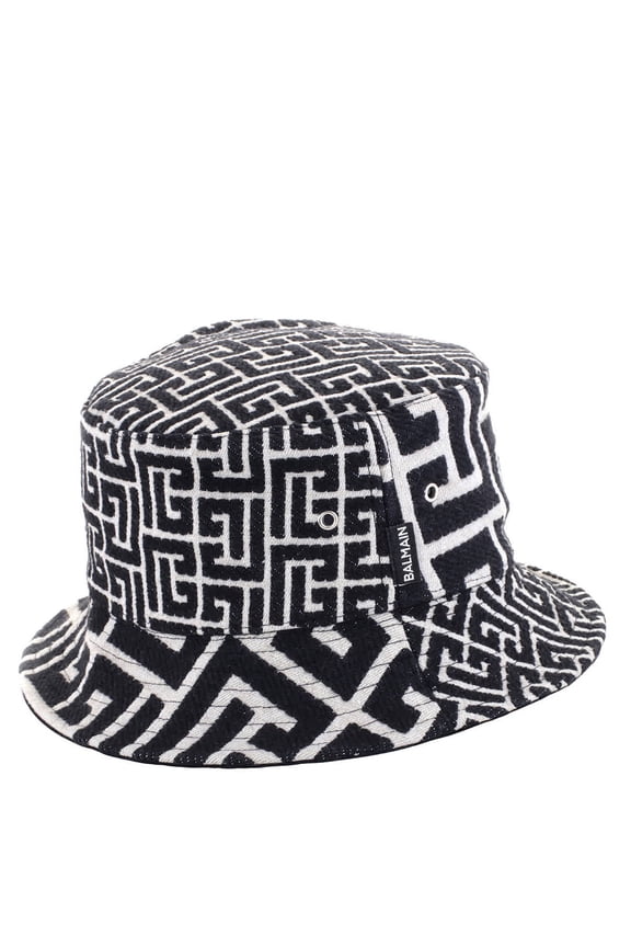 Mix Monogram Jacquard Bucket Hat