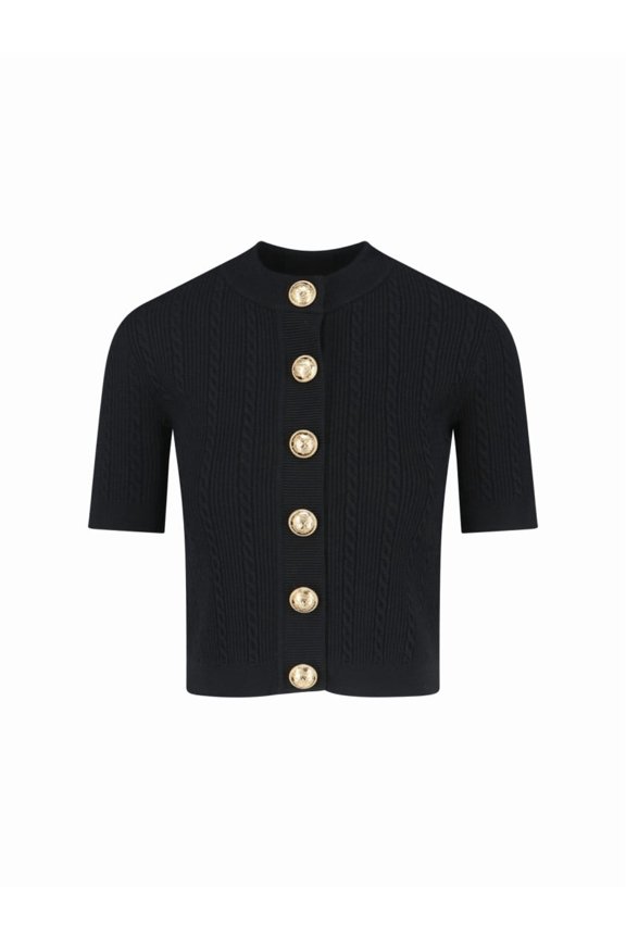 Knit Cardigan – Black (Women's)