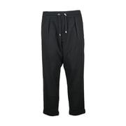 Balmain Tapered Leg Tracksuit Pants In Luxurious Wool-Cashmere Blend Mens