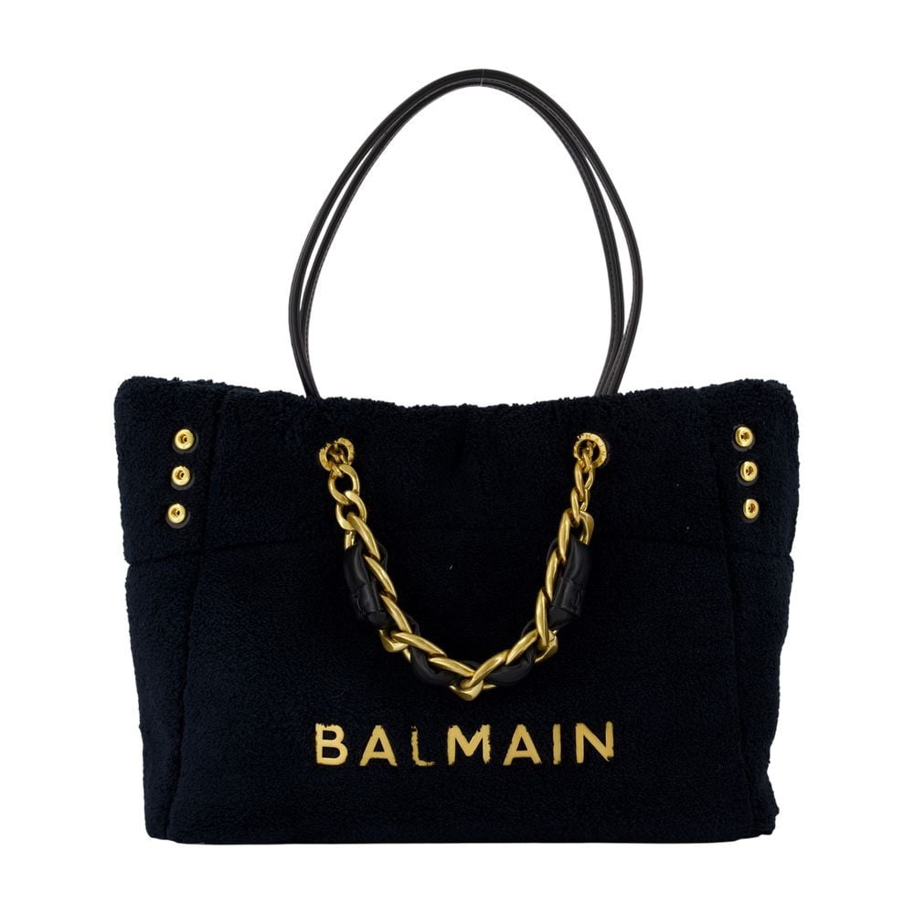 【関税込み】1945 Soft Sponge Shopper Bag - Balmain - Synthet Balmain Women's 1945 Soft Sponge Shopper Bag - Synthetic