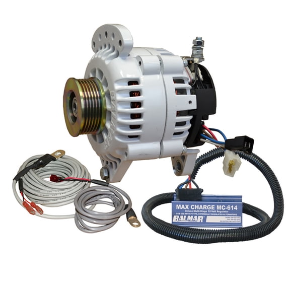 Balmar Alternator 100 AMP Kit 12V 3.15" Dual Foot Saddle K6... [60-YP-MC-100-K6]