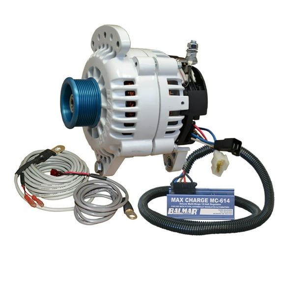 Balmar Alternator 120 AMP Kit 120V 3.15" Dual Foot Saddle ... [60-YP-MC-120-J10]