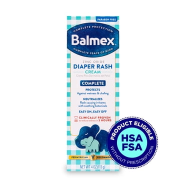 Desitin Maximum Strength Baby Diaper Rash Cream with Zinc Oxide, 4 oz ...
