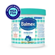 Balmex Complete Protection Baby Diaper Rash Cream, Pediatrician-Recommended, 16oz