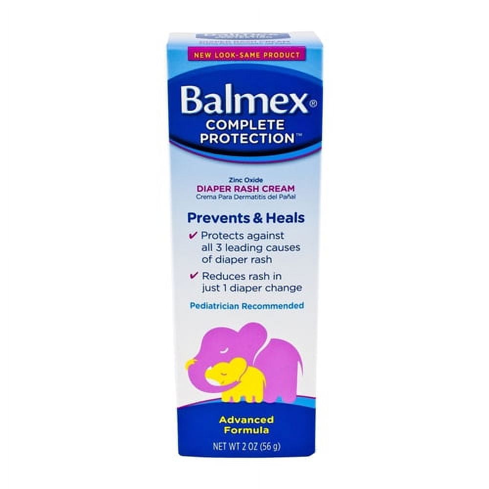 Balmex Complete Protection Diaper Rash Cream 2 Oz