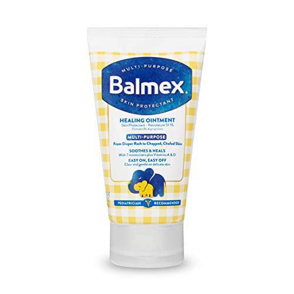 Balmex Multi Purpose Healing Ointment Skin Protectant Petrolatum 51.1% Diaper Rash Chafed Skin 3.5 oz
