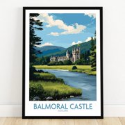 Balmoral Castle Art Print Scottish Scenery Framed or Canvas