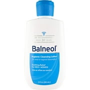 Balneol Hygienic Cleansing Lotion | 3 Oz Active Skin Repair | Wound Care | Vaginial Itch Relief Cream Internal | Folliculitis Treatment | Antibiotic Cream | Balanitis Treatment for Men