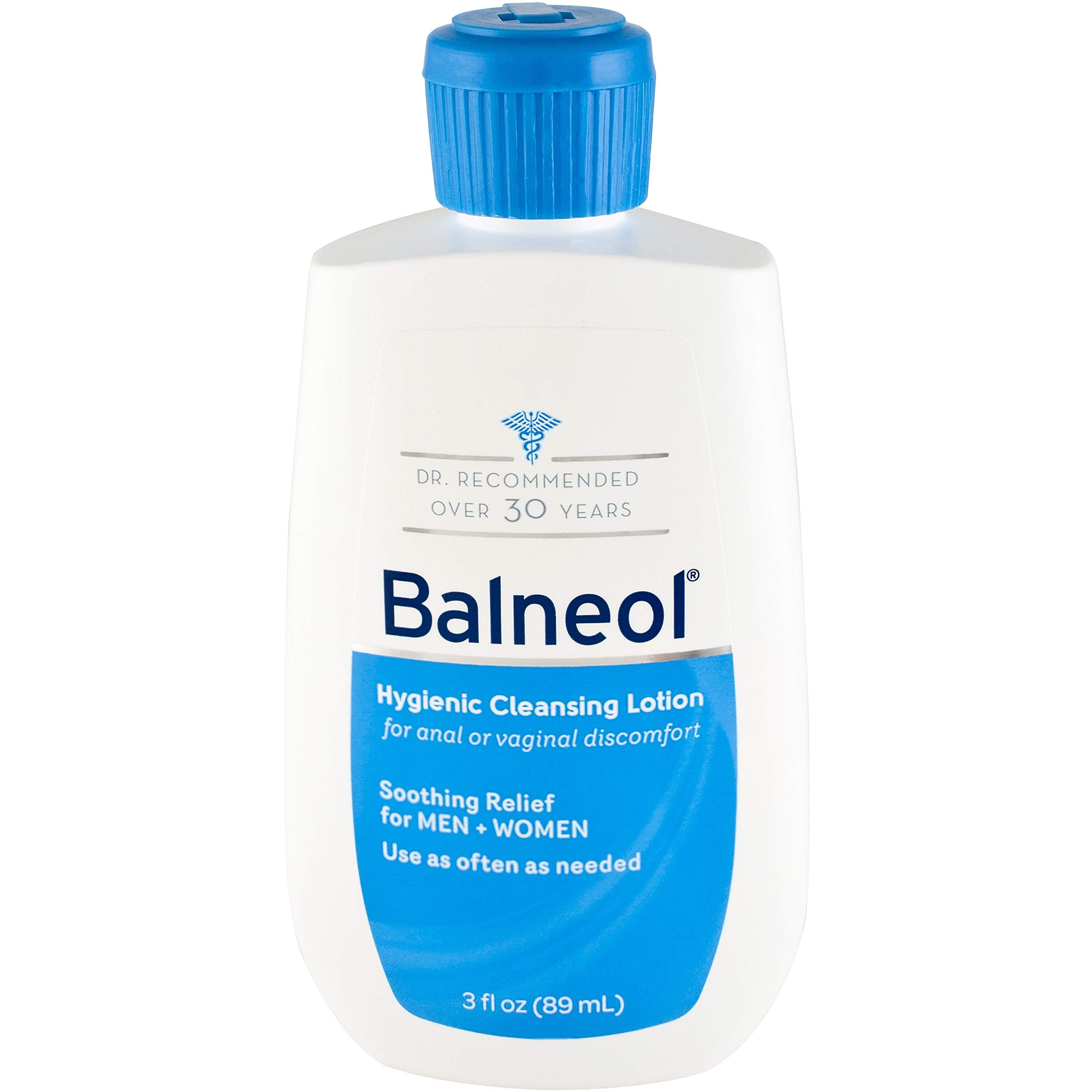 Balneol Hygienic Cleansing Lotion Bottles, 3 Fl Oz (Pack of 6) C2