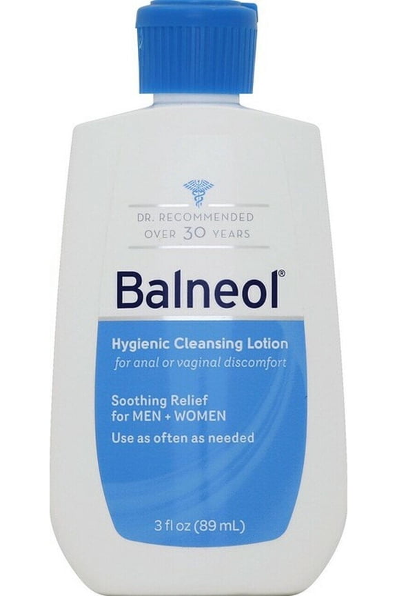 Hygienic Cleansing Lotion Soothing Relief For Men & Women, Unflavored, 3.0 Oz (Pack of 3)