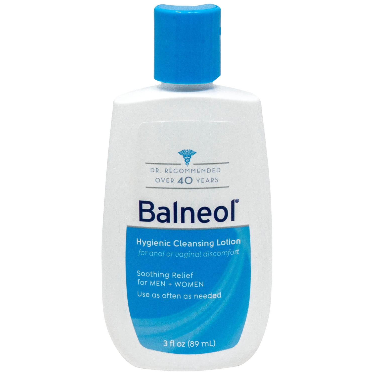BALNEOL Cleansing Lotion, Relieves Anal & Vaginal Irritation, 3oz
