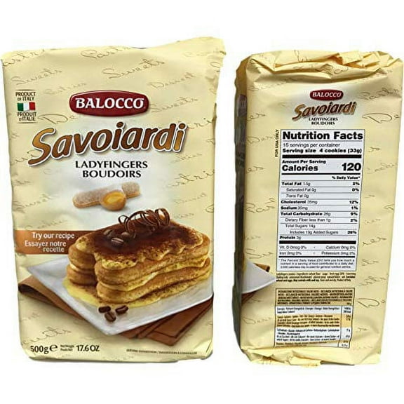 Balocco Savoiardi Lady Fingers - 17.6 oz (2 Pack) (2 Pack)