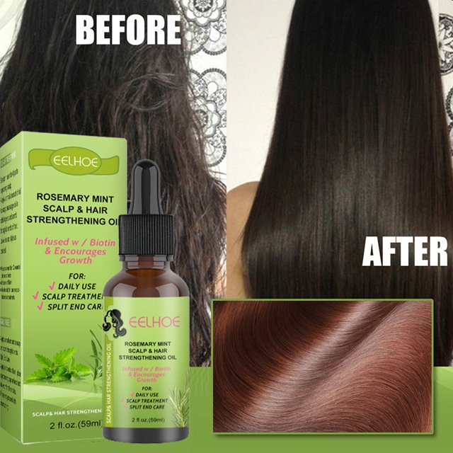 Baloco Rosemary Mint Hair Growth Strengthening Oil Regrowth Nourishment