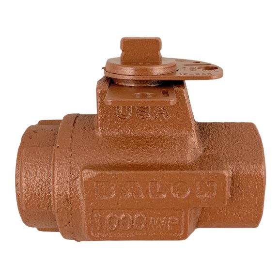 Balon 1F-S42-SE 1" Floating Ball Valve, Full Port, Screwed End 1000psi