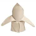 thumbnail image 1 of Balsa Circle 10 Piece 20-Inch Ivory Polyester Dinner Napkins, 1 of 6