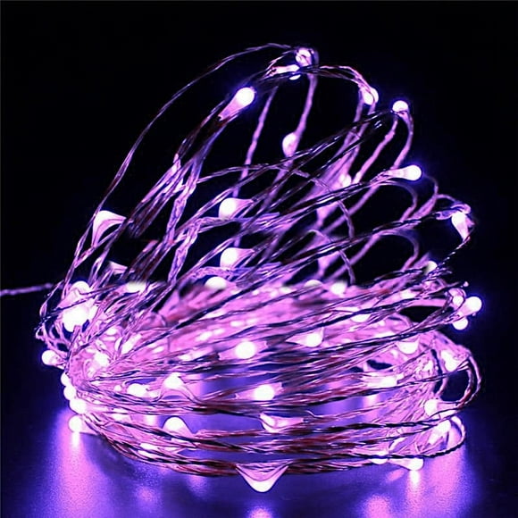 Balsa Circle 20 Light Indoor 7.5' Battery Operated LED String Light