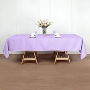 Efavormart Navy Blue Fitted Premium Polyester Rectangle Tablecloth 8ft ...