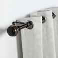 thumbnail image 1 of Balsa Circle Marble Adjustable Metal Curtain Rods, 42"-126", 1 of 8