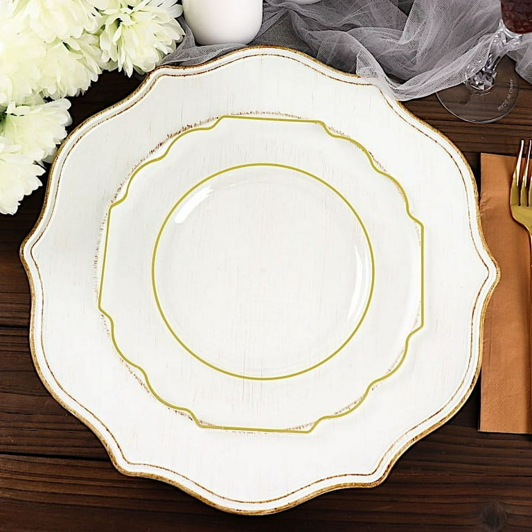 Plastic dessert plates discount