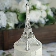 BalsaCircle 10" Eiffel Tower Centerpiece Silver