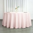 thumbnail image 1 of BalsaCircle 10 Pieces 120" Blush Round Polyester Tablecloths Linens Party Kitchen Dining Banquet, 1 of 8