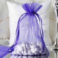 thumbnail image 1 of BalsaCircle 10 Pieces 6" x 9" Organza Favor Bags Party Favors Jewelry Pouch Candy Gift, 1 of 7