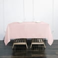 thumbnail image 1 of BalsaCircle 10 Pieces 70" x 70" Blush Square Polyester Tablecloths Table Cover Linens, 1 of 8
