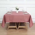 thumbnail image 1 of BalsaCircle 10 Pieces 70" x 70" Cinnamon Rose Square Polyester Tablecloths Table Cover Linens, 1 of 8