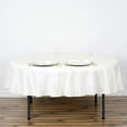 thumbnail image 1 of BalsaCircle 10 Pieces 90" Ivory Round Polyester Tablecloths Fabric Table Cover Linens, 1 of 8