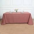 thumbnail image 1 of BalsaCircle 10 Pieces 90" x 156" Cinnamon Rose Rectangle Polyester Tablecloths Table Cover Linens, 1 of 8