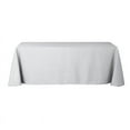 thumbnail image 1 of BalsaCircle 10 Pieces 90" x 156" Silver Rectangle Polyester Tablecloths Table Cover Linens, 1 of 8